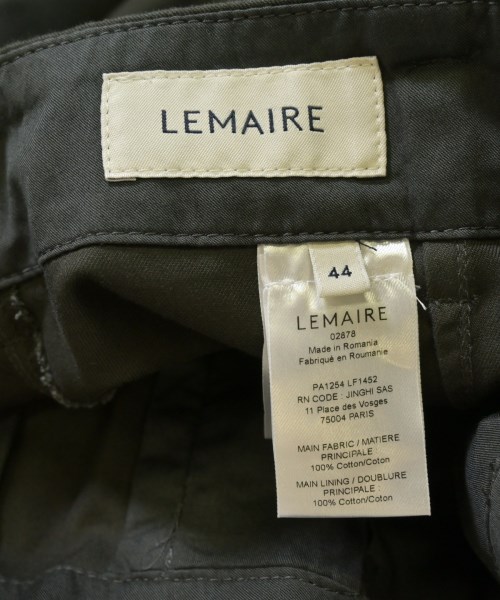 LEMAIRE（ルメール）スラックス グレー サイズ:44(S位) メンズ/2200709141044