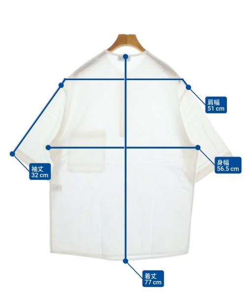 LEMAIRE（ルメール）カジュアルシャツ 白 サイズ:-(L位) メンズ/2200654168141