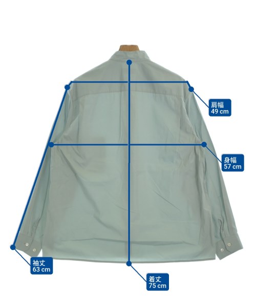 LEMAIRE（ルメール）カジュアルシャツ 青 サイズ:48(L位) メンズ/2200664785031