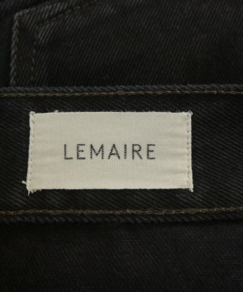 LEMAIRE（ルメール）デニムパンツ 黒 サイズ:44(L位) レディース/2200665832048