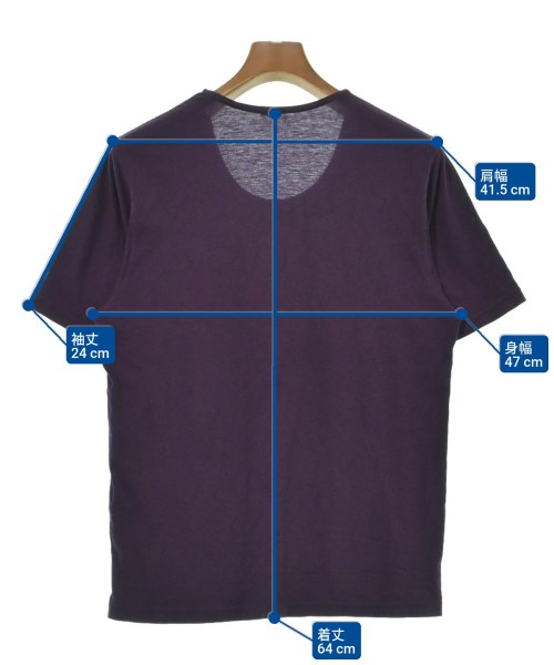 LEMAIRE（ルメール）Tシャツ・カットソー 紫 サイズ:-(XS位) メンズ/2200666474032