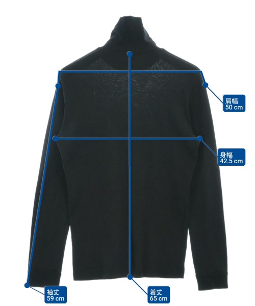 LEMAIRE（ルメール）Tシャツ・カットソー 黒 サイズ:S メンズ/2200668594073