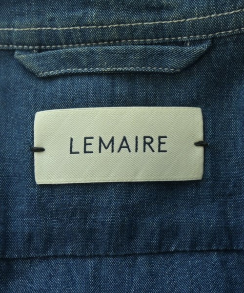 LEMAIRE（ルメール）カジュアルシャツ 紺 サイズ:48(L位) メンズ/2200671016074