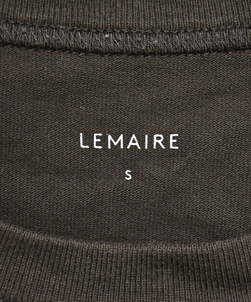 LEMAIRE（ルメール）Tシャツ・カットソー 茶 サイズ:S メンズ/2200672298011