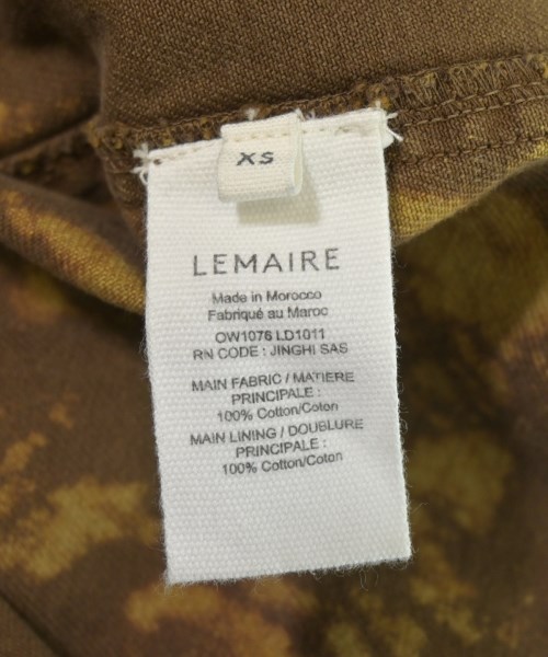 LEMAIRE（ルメール）デニムジャケット 茶 サイズ:XS メンズ/2200732352042