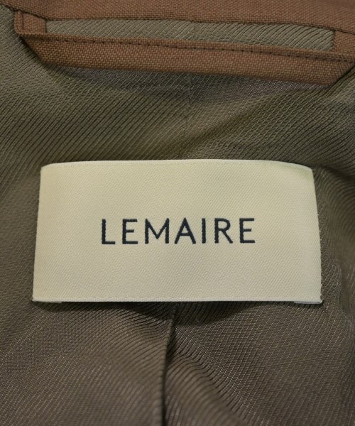 LEMAIRE（ルメール）テーラードジャケット 茶 サイズ:48(L位) メンズ/2200721903019