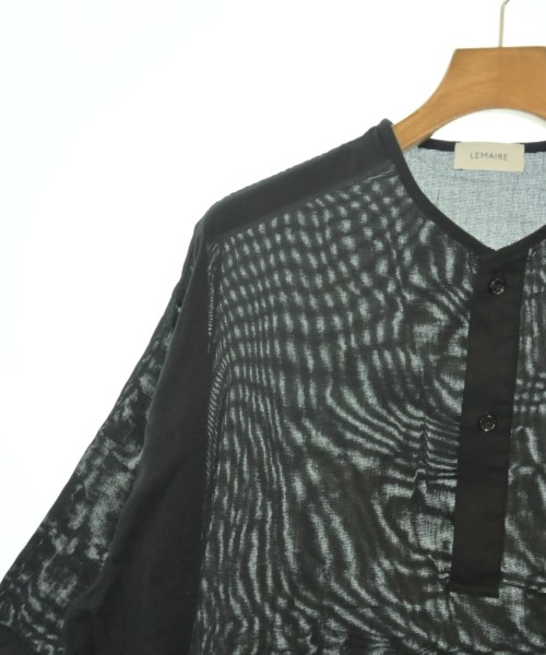 LEMAIRE（ルメール）Tシャツ・カットソー 黒 サイズ:52(XXL位) メンズ/2200724505043