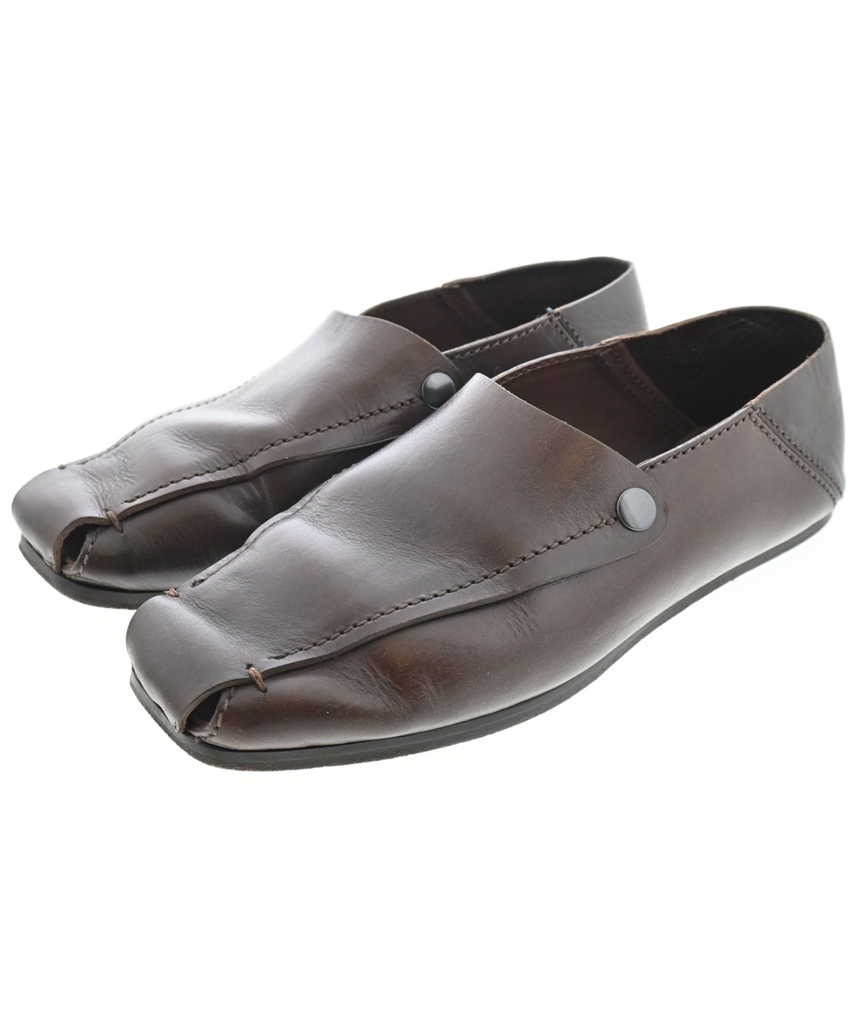 LEMAIRE（ルメール）ビジネス・ドレスシューズ 茶 サイズ:-(26cm位
