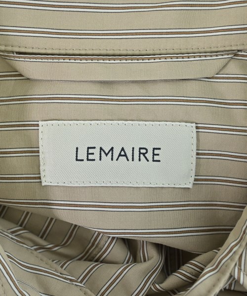 LEMAIRE（ルメール）シャツワンピース 茶 サイズ:36(XS位) レディース/2200685418048