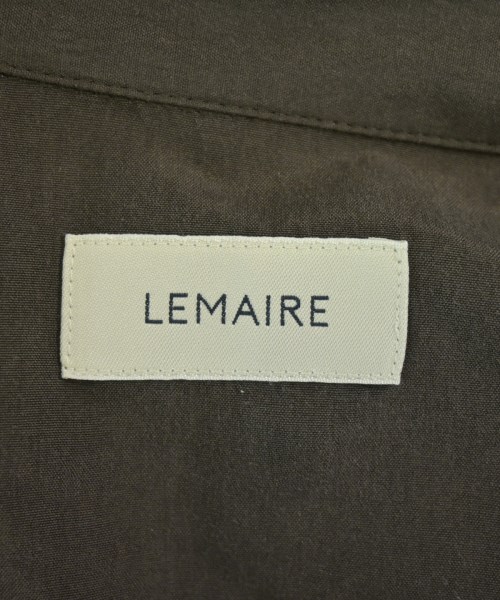 LEMAIRE（ルメール）カジュアルシャツ 茶 サイズ:S メンズ/2200687548019