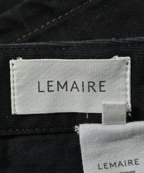 LEMAIRE（ルメール）デニムパンツ 黒 サイズ:S レディース/2200686094036