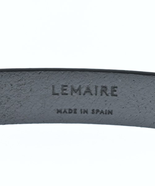 LEMAIRE（ルメール）ベルト 黒 サイズ:- メンズ/2200691485065