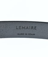 LEMAIRE（ルメール）ベルト 黒 サイズ:- メンズ/2200691485065