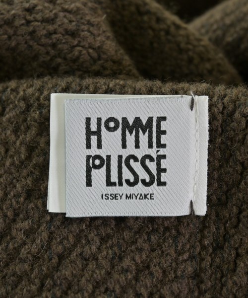 HOMME PLISSE（オムプリッセ）ニット・セーター 茶 サイズ:-(L位) メンズ/2200636233034