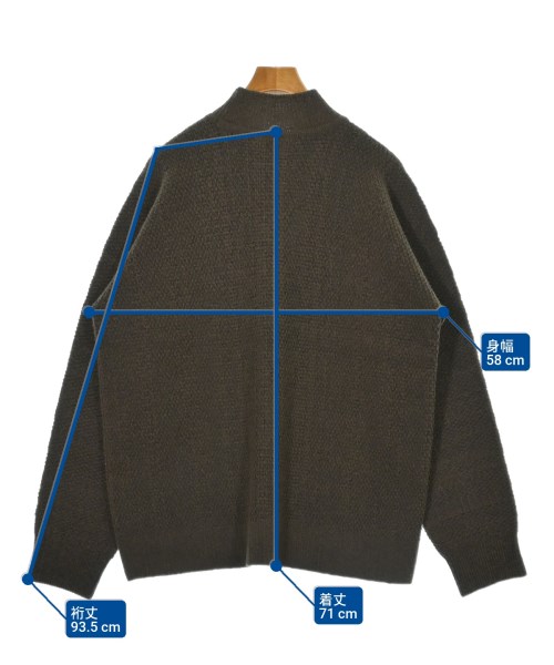 HOMME PLISSE（オムプリッセ）ニット・セーター 茶 サイズ:-(L位) メンズ/2200636233034