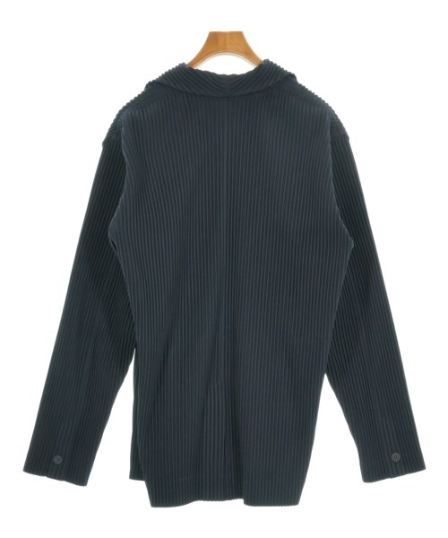 HOMME PLISSE（オムプリッセ）カジュアルジャケット 紺 サイズ:4(XL位) メンズ/2200638281026