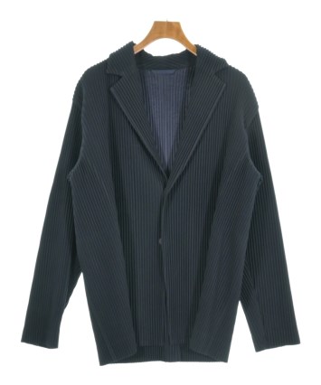 HOMME PLISSÉ アウター　2 HOMME PLISSE（オムプリッセ）カジュアルジャケット 紺 サイズ:4(XL位