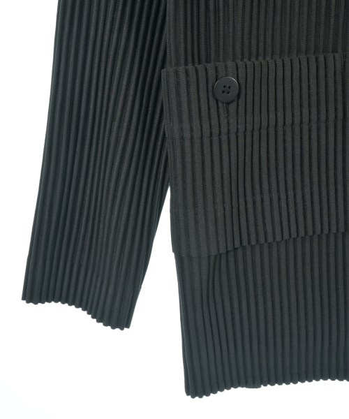 HOMME PLISSE（オムプリッセ）カジュアルジャケット 黒 サイズ:2(M位) メンズ/2200638422016