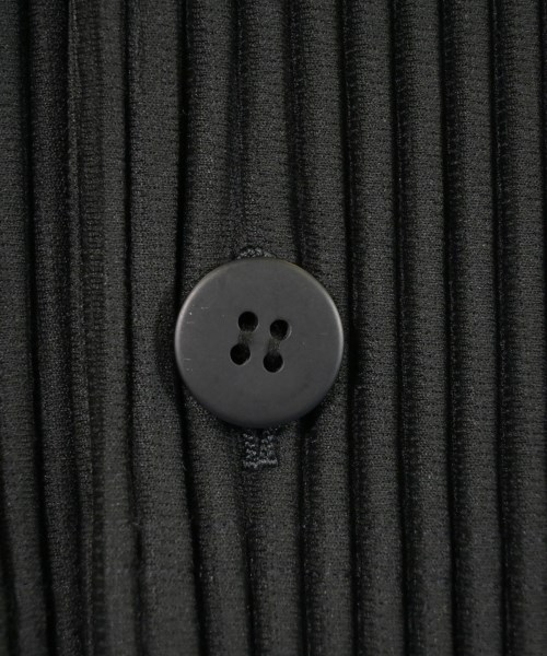 HOMME PLISSE（オムプリッセ）カジュアルジャケット 黒 サイズ:2(M位) メンズ/2200638422016