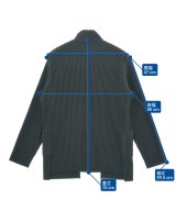 HOMME PLISSE（オムプリッセ）カジュアルジャケット 黒 サイズ:2(M位) メンズ/2200638422016