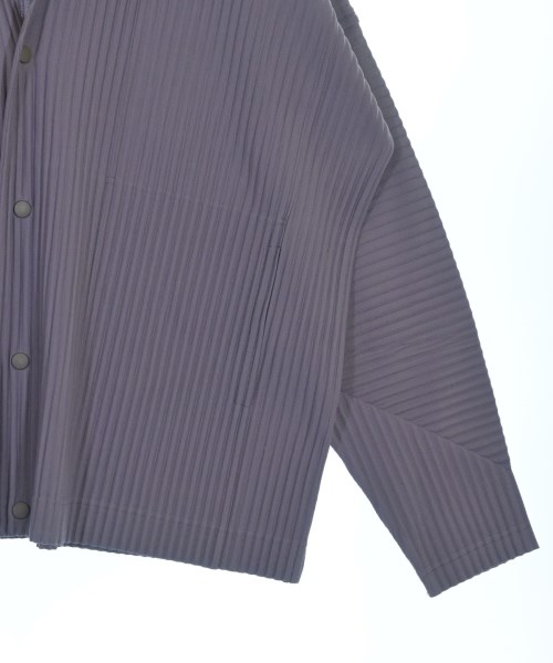 HOMME PLISSE（オムプリッセ）カーディガン 紫 サイズ:3(L位) メンズ/2200639397016