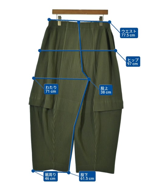 HOMME PLISSE（オムプリッセ）その他 カーキ サイズ:3(L位) メンズ/2200639397023