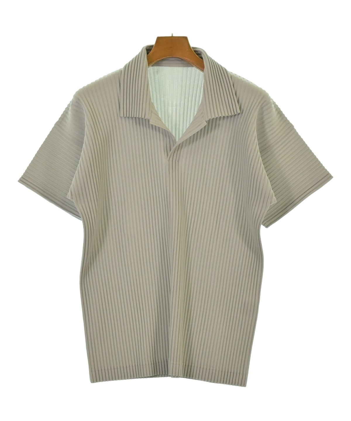 な*◎様 Homme plisse ポロシャツ　サイズ2 アイボリー な*◎様 Homme plisse ポロシャツ サイズ2 アイボリー レビュー】homme