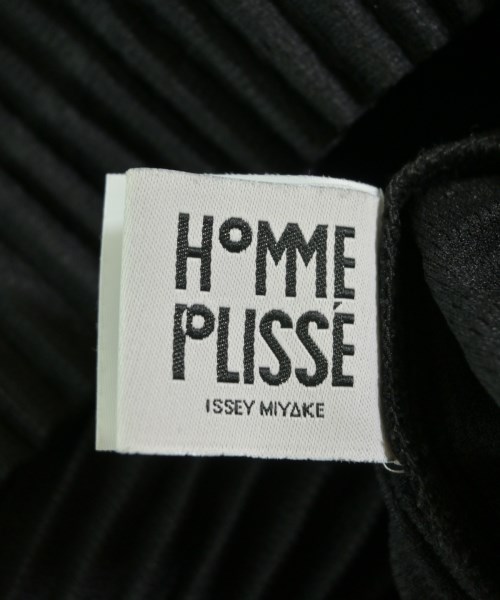 HOMME PLISSE（オムプリッセ）カジュアルシャツ 黒 サイズ:4(XL位) メンズ/2200640422011