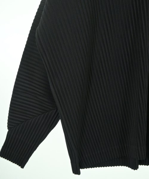 HOMME PLISSE（オムプリッセ）カジュアルシャツ 黒 サイズ:4(XL位) メンズ/2200640422011