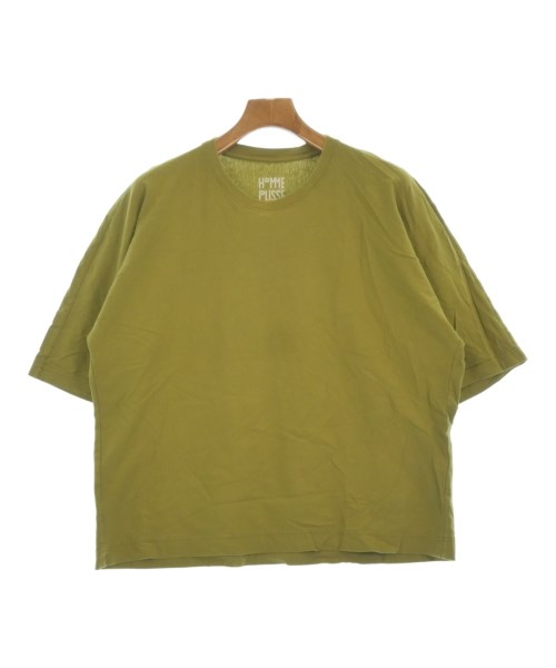 HOMME PLISSE(オムプリッセ)Tシャツ・カットソー カーキ サイズ:2(M位)/2200642864048