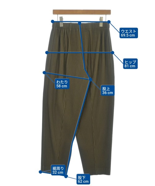 HOMME PLISSE（オムプリッセ）その他 カーキ サイズ:1(S位) メンズ/2200643900042