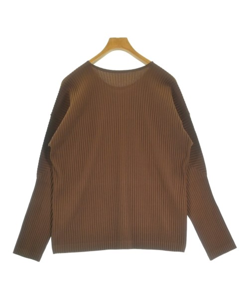 HOMME PLISSE（オムプリッセ）カジュアルシャツ 茶 サイズ:3(L位) メンズ/2200643812048