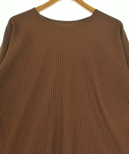 HOMME PLISSE（オムプリッセ）カジュアルシャツ 茶 サイズ:3(L位) メンズ/2200643812048