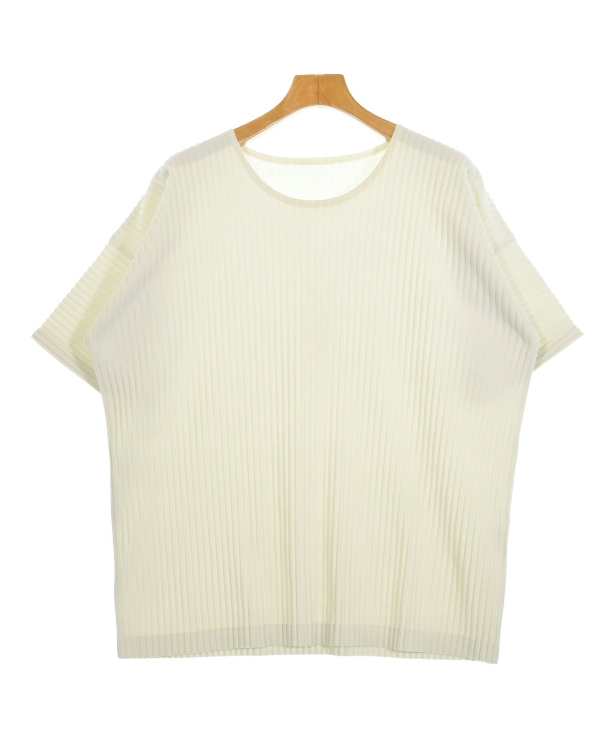 HOMME PLISSE（オムプリッセ）Tシャツ・カットソー 白 サイズ:4(XL位