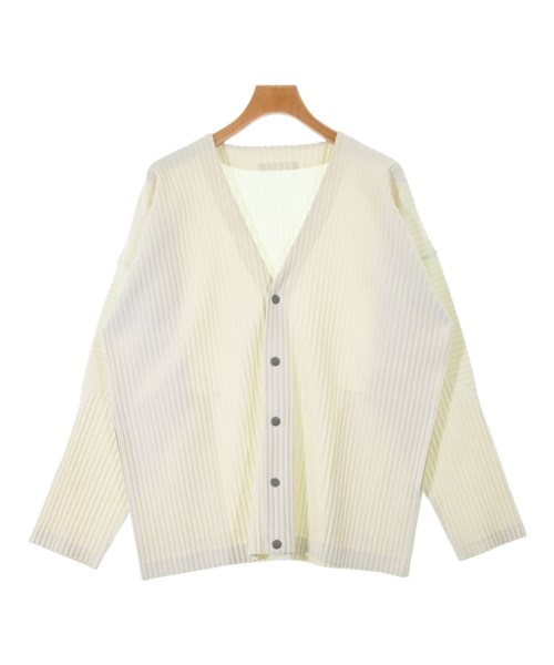 HOMME PLISSE(オムプリッセ)カジュアルジャケット 白 サイズ:3(L位)/2200644253079