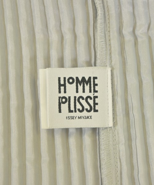 HOMME PLISSE（オムプリッセ）カジュアルジャケット グレー サイズ:3(L位) メンズ/2200644253086