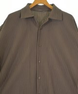 HOMME PLISSE（オムプリッセ）カジュアルシャツ 茶 サイズ:3(L位) メンズ/2200644253116