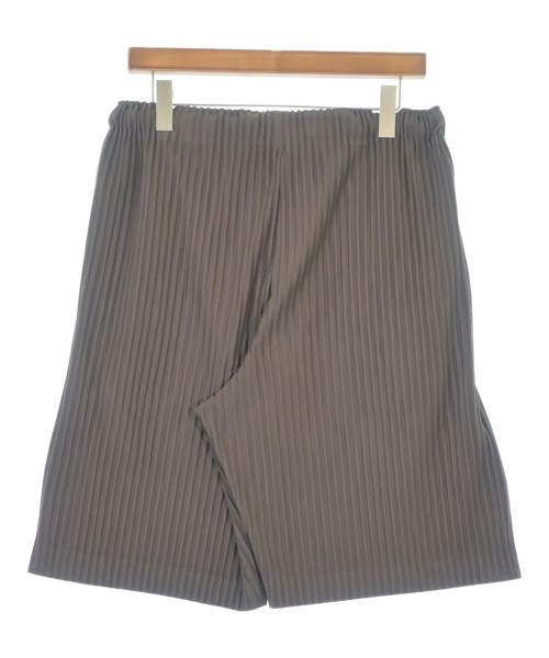 HOMME PLISSE（オムプリッセ）ショートパンツ 茶 サイズ:3(L位) メンズ/2200644253147