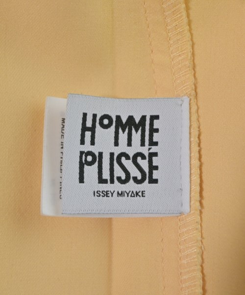 HOMME PLISSE（オムプリッセ）カジュアルジャケット 黄 サイズ:3(L位) メンズ/2200644862028