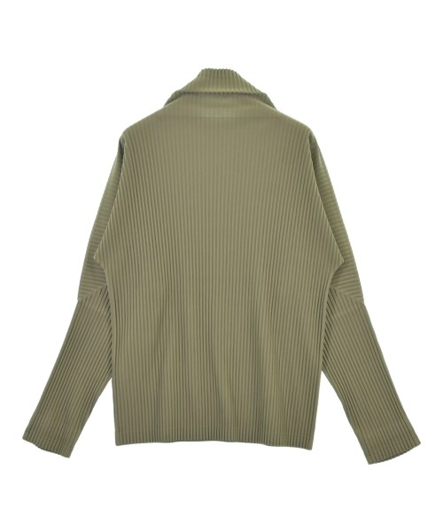 HOMME PLISSE（オムプリッセ）カジュアルシャツ 緑 サイズ:4(L位) メンズ/2200644862042