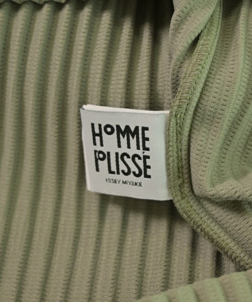 HOMME PLISSE（オムプリッセ）カジュアルシャツ 緑 サイズ:4(L位) メンズ/2200644862042