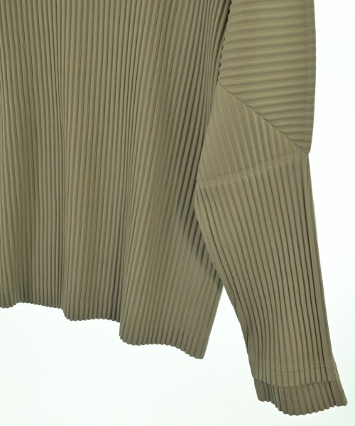 HOMME PLISSE（オムプリッセ）カジュアルシャツ 緑 サイズ:4(L位) メンズ/2200644862042