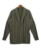 HOMME PLISSE（オムプリッセ）カジュアルジャケット グレー サイズ:3(L位) メンズ/2200622134031