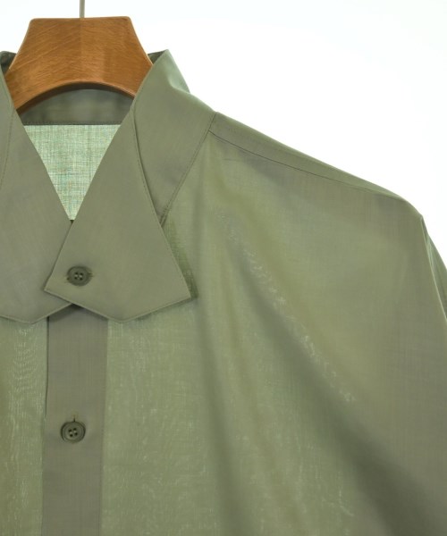 HOMME PLISSE（オムプリッセ）ドレスシャツ 緑 サイズ:3(L位) メンズ/2200622134048