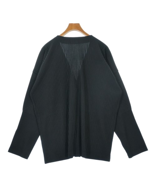 HOMME PLISSE（オムプリッセ）カーディガン 黒 サイズ:4(XL位) メンズ/2200623083024