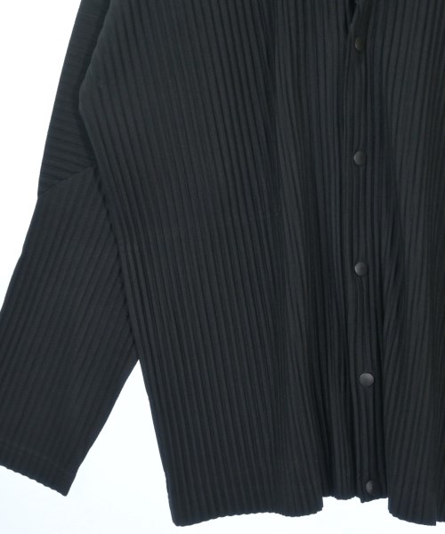 HOMME PLISSE（オムプリッセ）カーディガン 黒 サイズ:4(XL位) メンズ/2200623083024