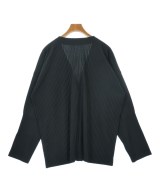 HOMME PLISSE（オムプリッセ）カーディガン 黒 サイズ:4(XL位) メンズ/2200623083024