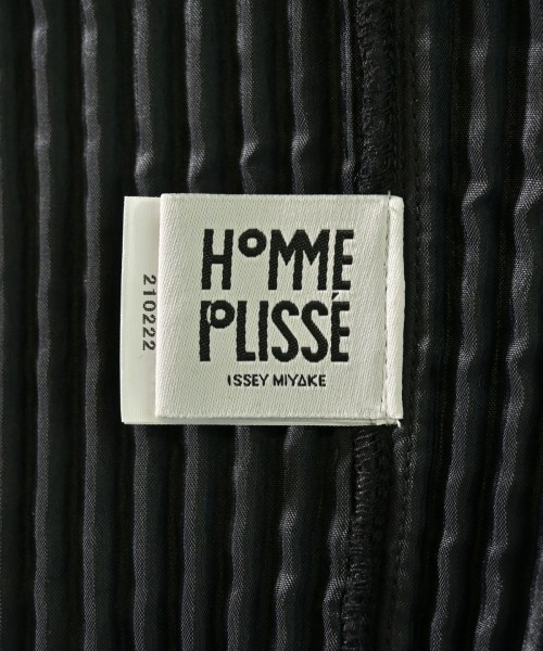 HOMME PLISSE（オムプリッセ）テーラードジャケット 黒 サイズ:2(M位) メンズ/2200613309028