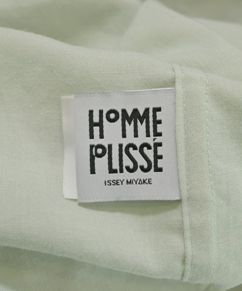 HOMME PLISSE（オムプリッセ）カジュアルシャツ 緑 サイズ:1(S位) メンズ/2200624069089