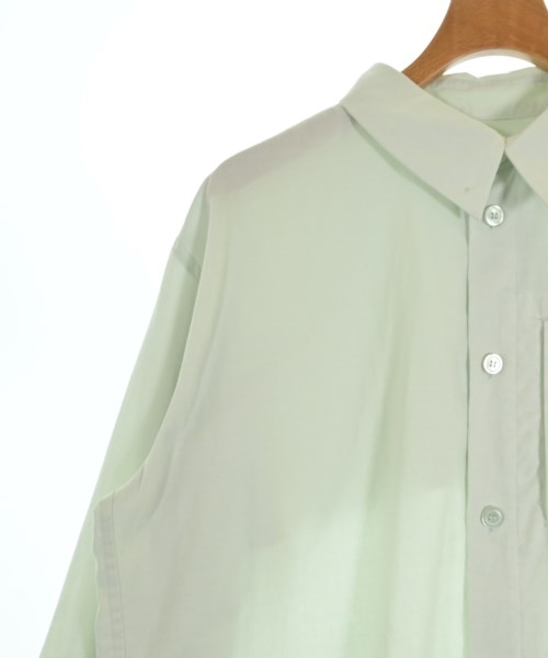 HOMME PLISSE（オムプリッセ）カジュアルシャツ 緑 サイズ:1(S位) メンズ/2200624069089